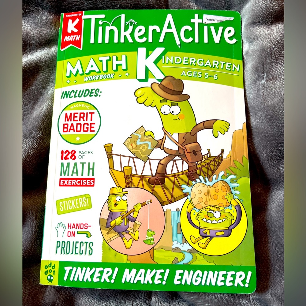 Tinker activity math book
